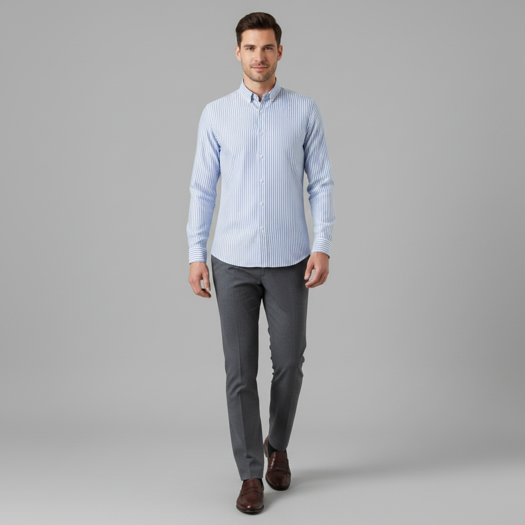 Antonio Striped Shirt | Men's Dress Shirt