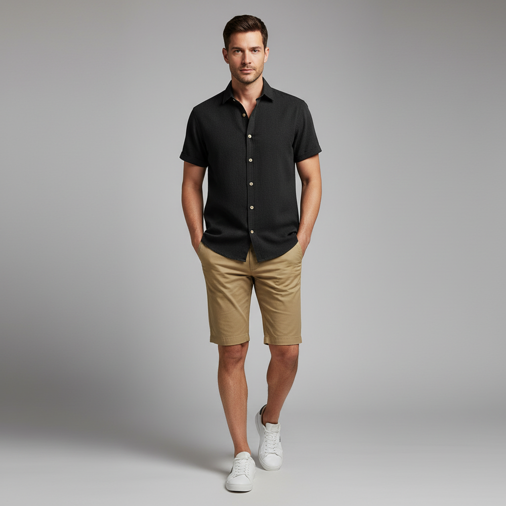 Men's Casual Summer Shirt | Lightweight Leisurewear Essential