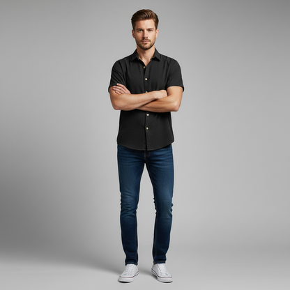 Men's Casual Summer Shirt | Lightweight Leisurewear Essential