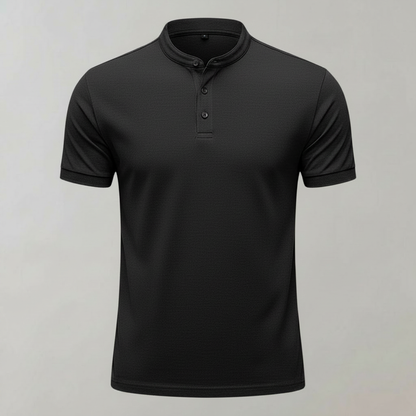 Men's Elegant Long Sleeve Polo | Classic Casual Style