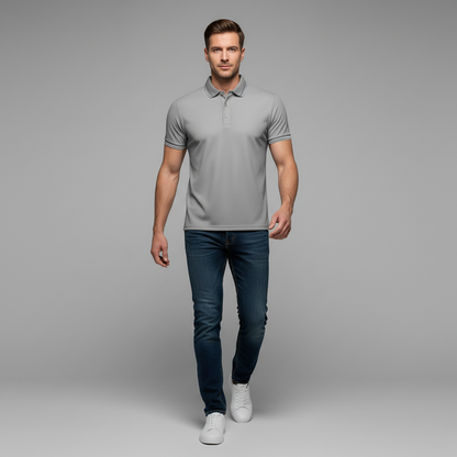 Men's Elegant Polo Shirt | Classic Fit Casual Wear