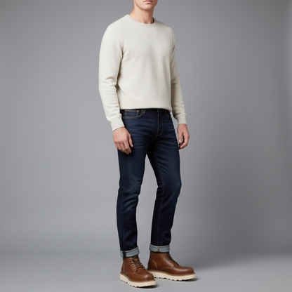 Men's Lace-Up Ankle Boots | Durable Leather Footwear